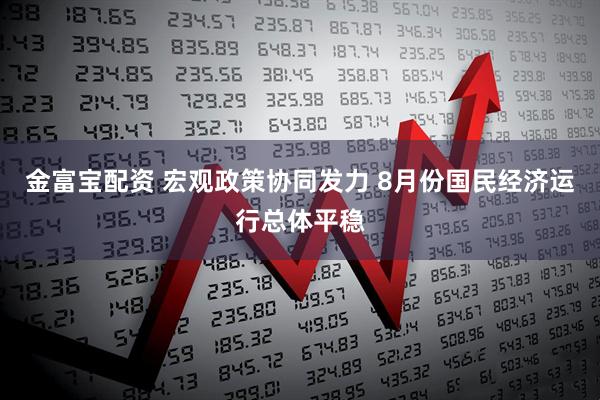 金富宝配资 宏观政策协同发力 8月份国民经济运行总体平稳